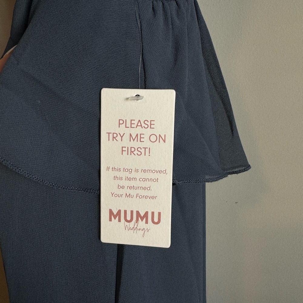 Show Me Your MuMu Blue Maxi Dress - Picture 7 of 12